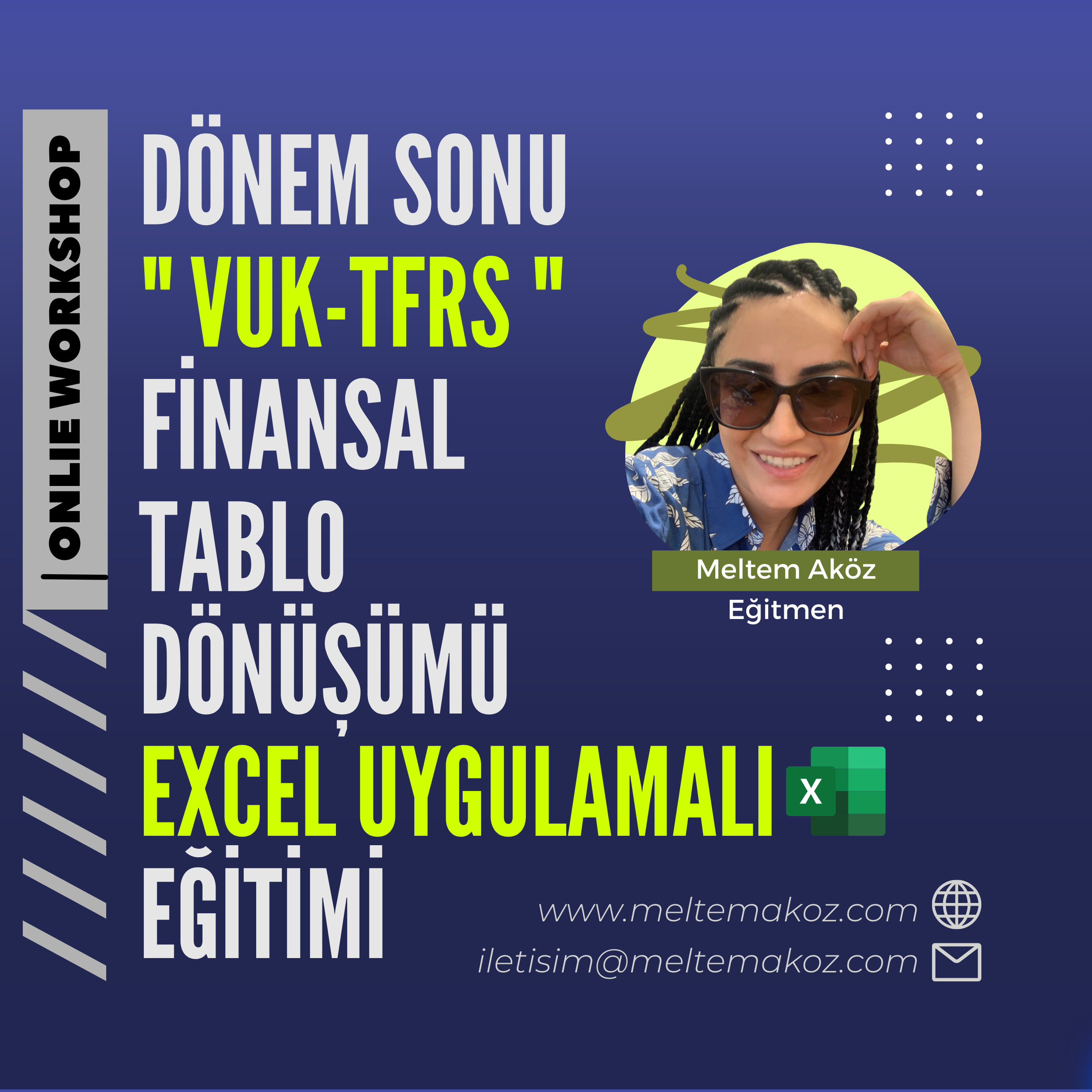 Excel Uygulamalı VUK-TFRS Finansal Raporlama Eğitimi